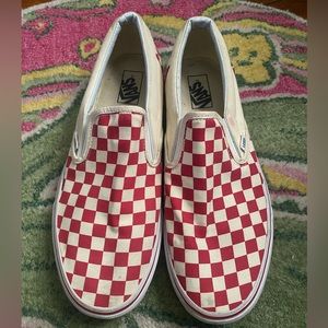 Vans classic slip on checkerboard vans shoes